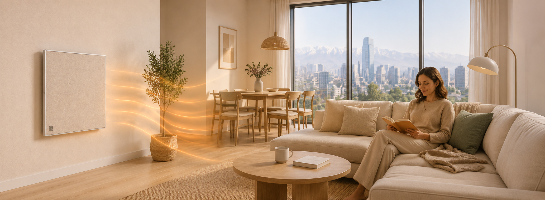 Cómo funciona la calefacción termocerámica Sunray