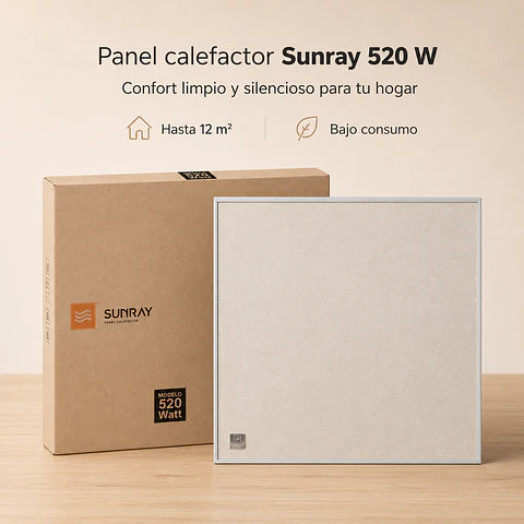 Ver calefactor Sunray 520W