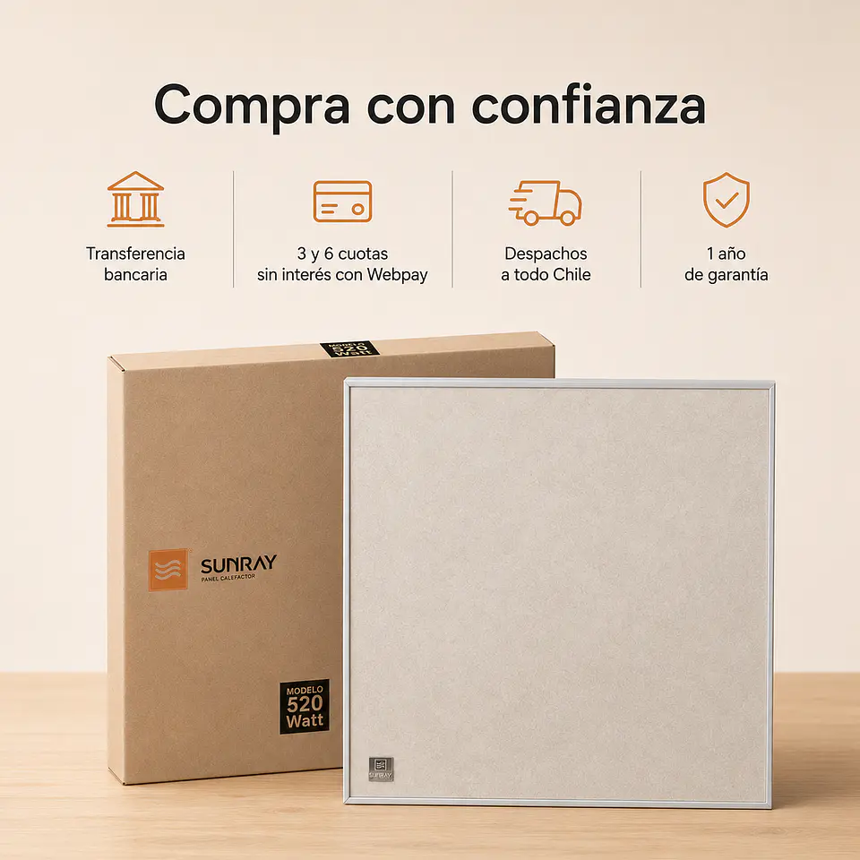 Ver calefactor Sunray 520W 7
