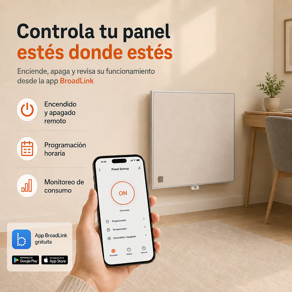 Ver opción con WiFi: Sunray 520W 4