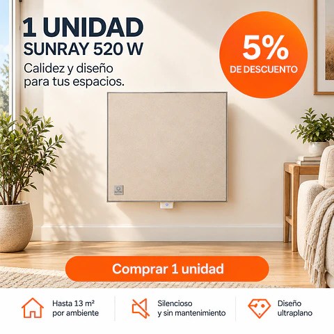 Sunray 520 W + Control WiFi