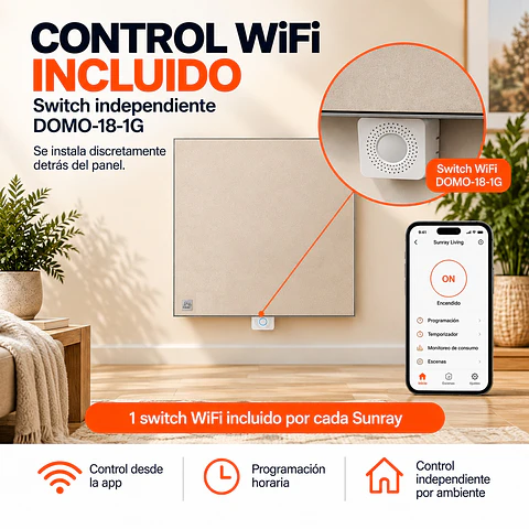 Ver Switch Control WiFi Incluido 