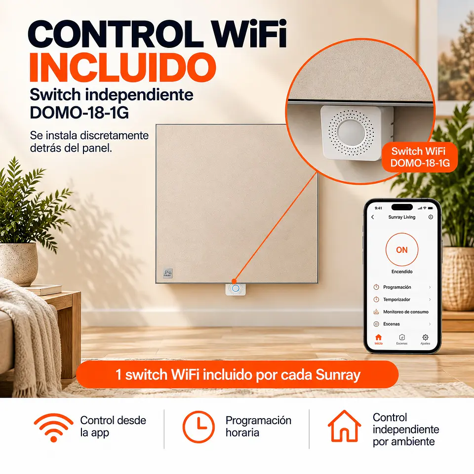 Ver Switch Control WiFi Incluido  1