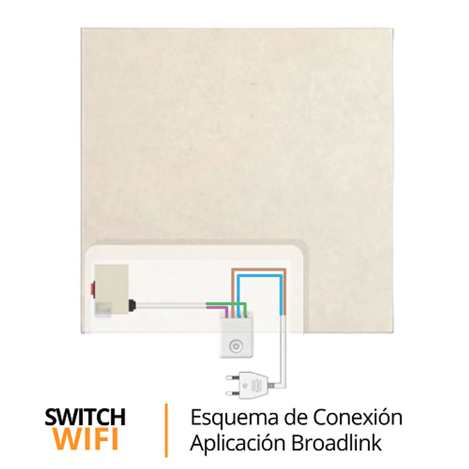 Panel Calefactor Cerámico SUNRAY 520 W – Wi-Fi – Bajo Consumo 5