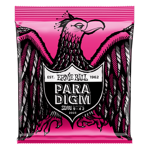 Ernie Ball 2023 Cuerdas de Guitarra Eléctrica Paradigm Super Slinky 9-42