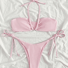 Bikini rosado palo