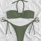 Bikini verde militar