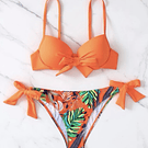 Bikini tropical naranjo
