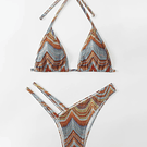 Bikini estampado multicolor 