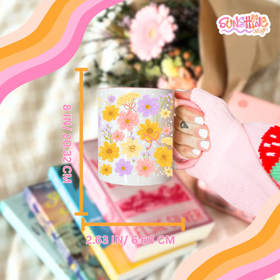 Spring Flowers Mug 4