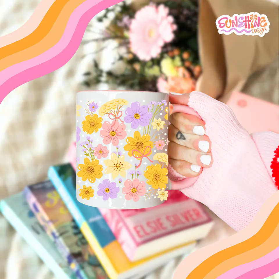 Spring Flowers Mug 1
