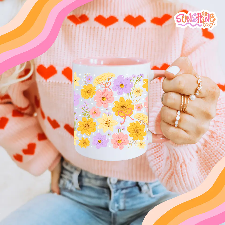 Spring Flowers Mug 2