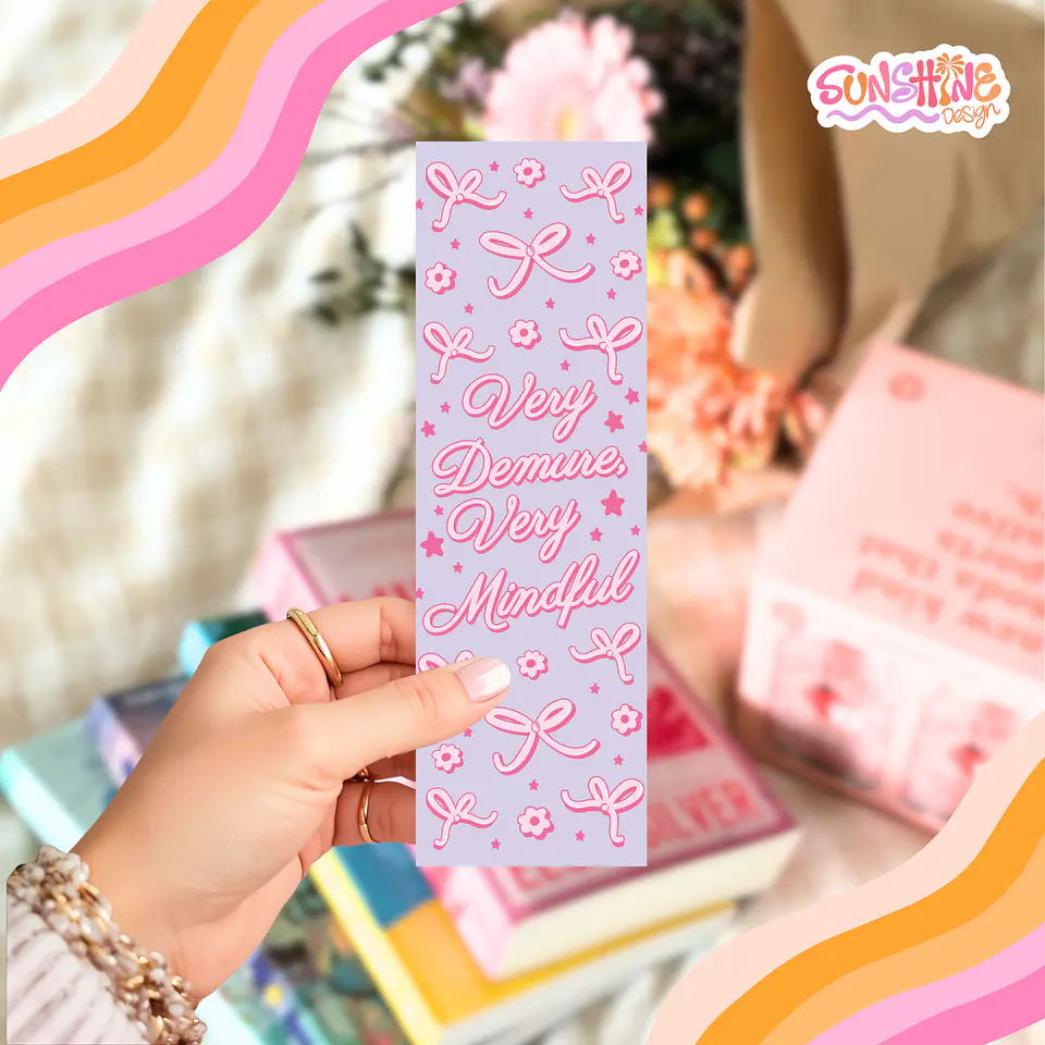 Very Mindfull Bookmark 1
