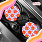Retro Flowers Car Coaster - thumbnail 3