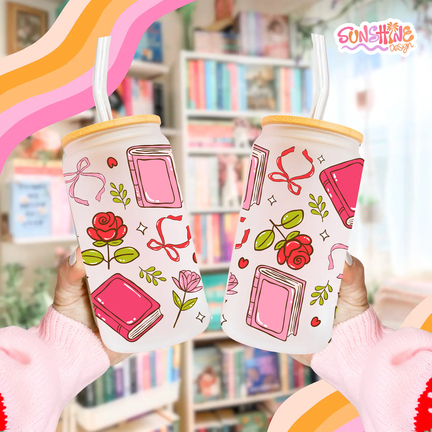 Fantasy Romance Glass Cup 4