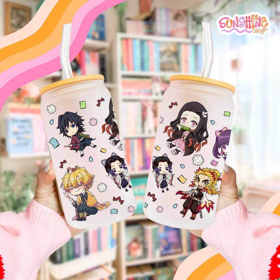 Demon Slayer Glass Cup 4