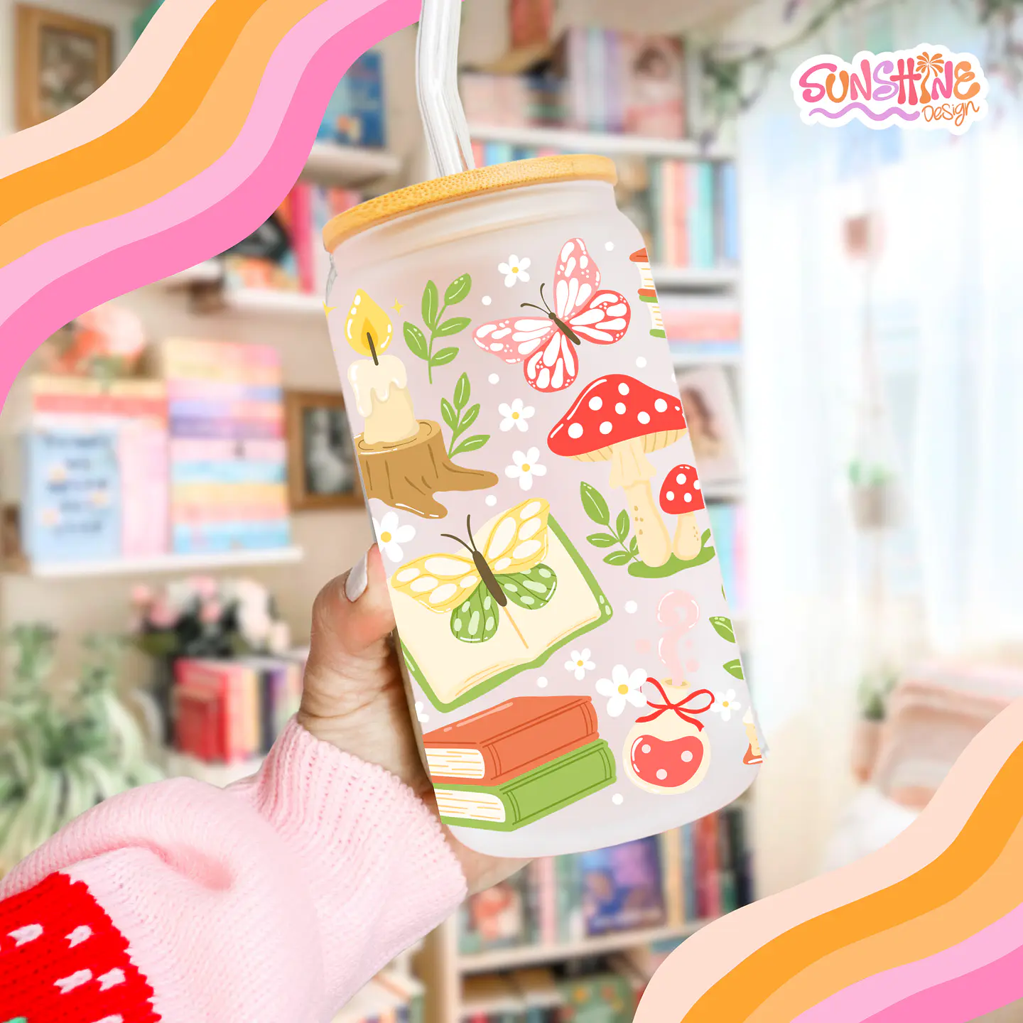 Fantasy Forest Glass Cup 3