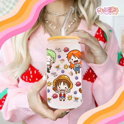 One Piece Glass Cup