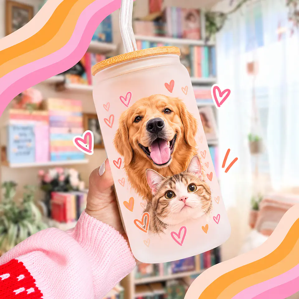 Personalized Pet Glass Cups 3