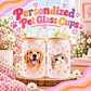 Personalized Pet Glass Cups - Miniatura 1