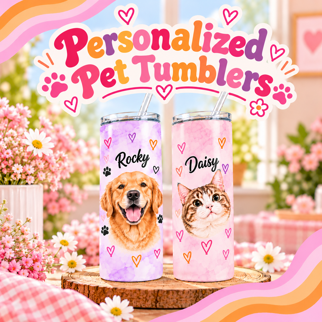 Personalized Pet Tumbler 1