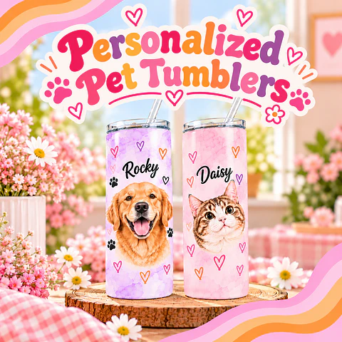 Personalized Pet Tumbler