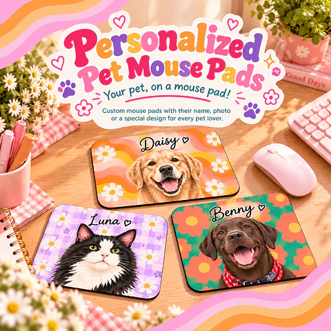 Personalized Your Pet Mouse Pad