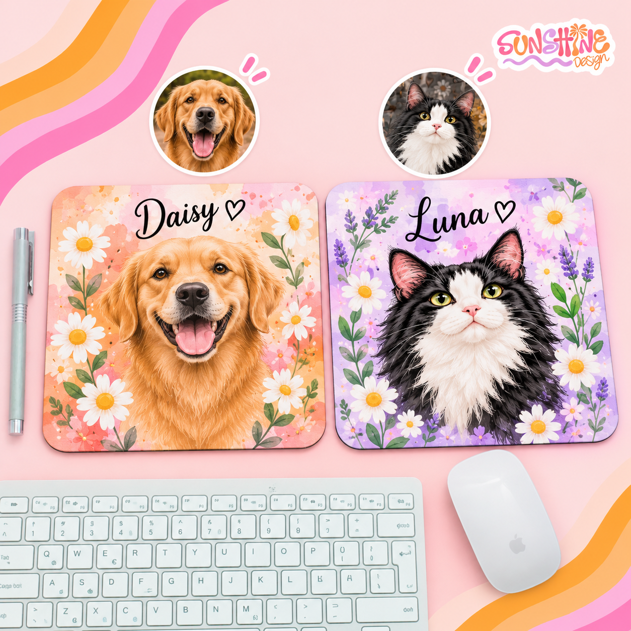 Personalized Your Pet Mouse Pad 3