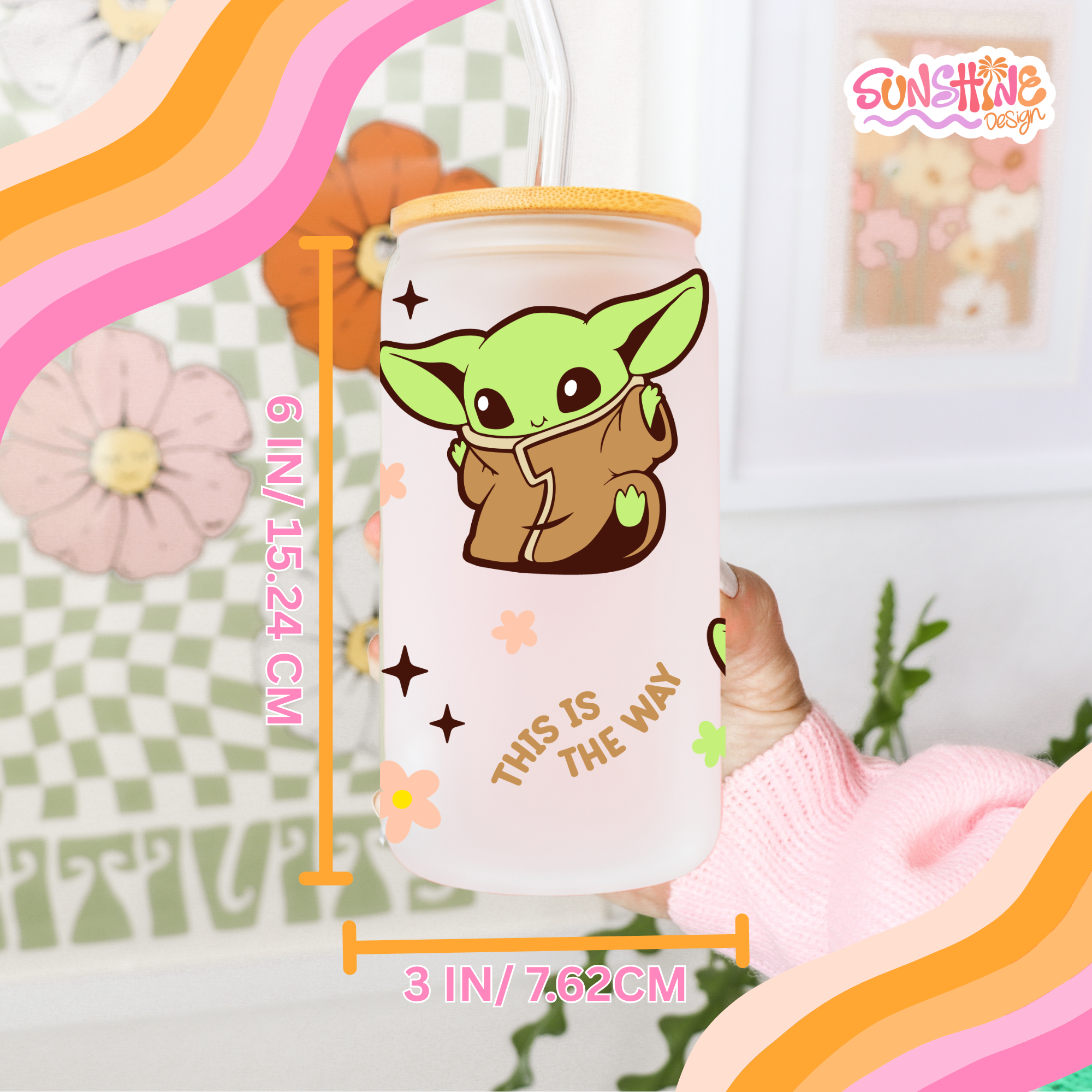 This is the Way Glass Cup 4