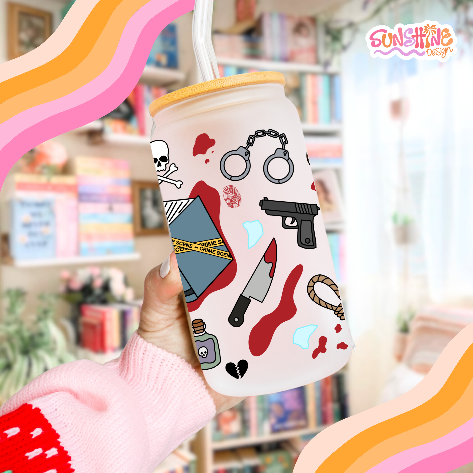 Murder Romance Glass Cup 2