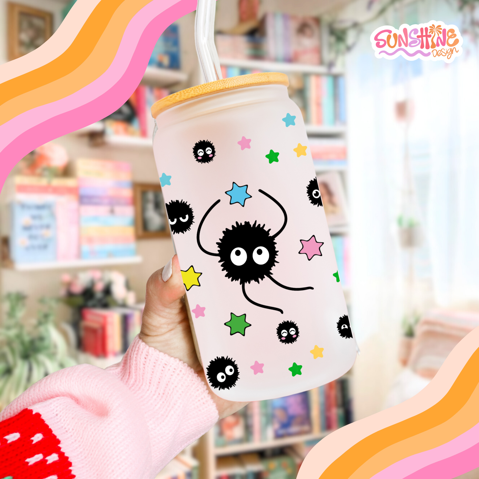 Soot Sprite Glass Cup 2
