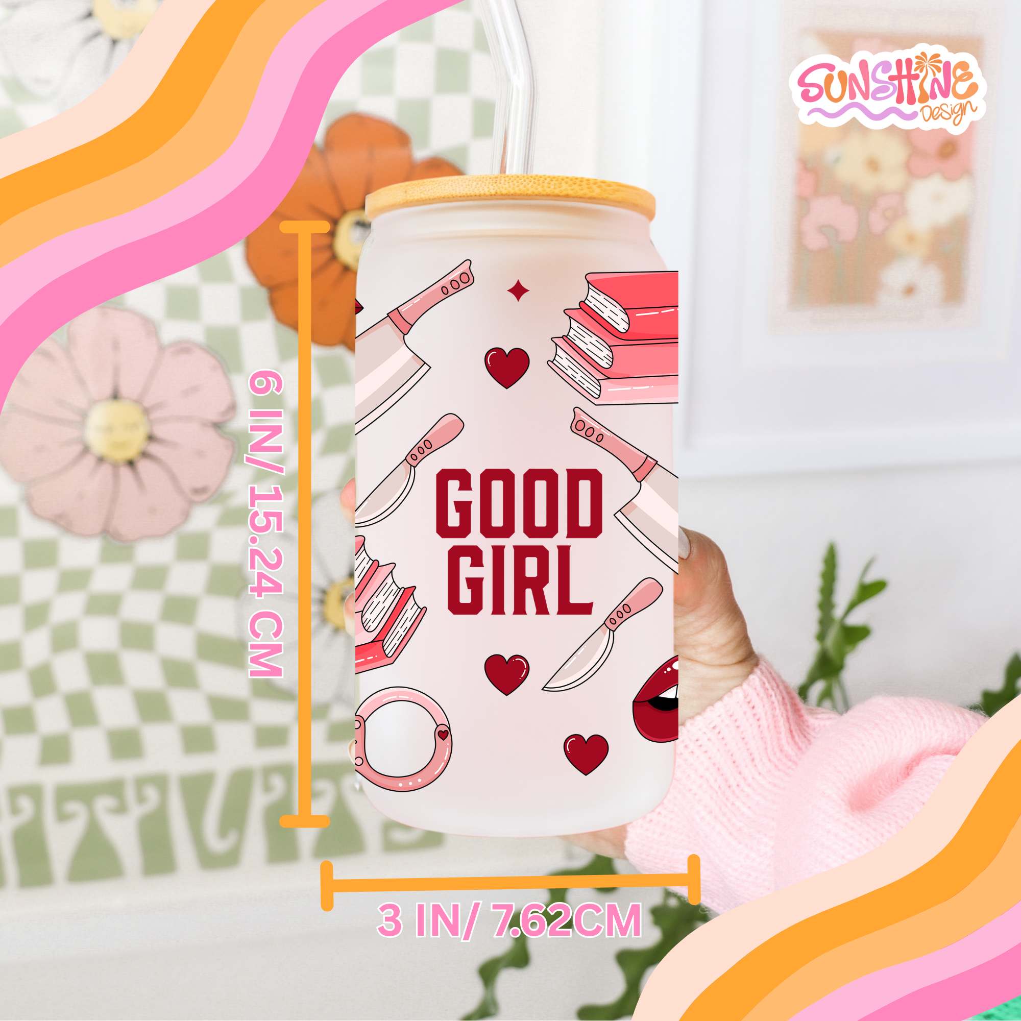 Good Girl Glass Cup 4
