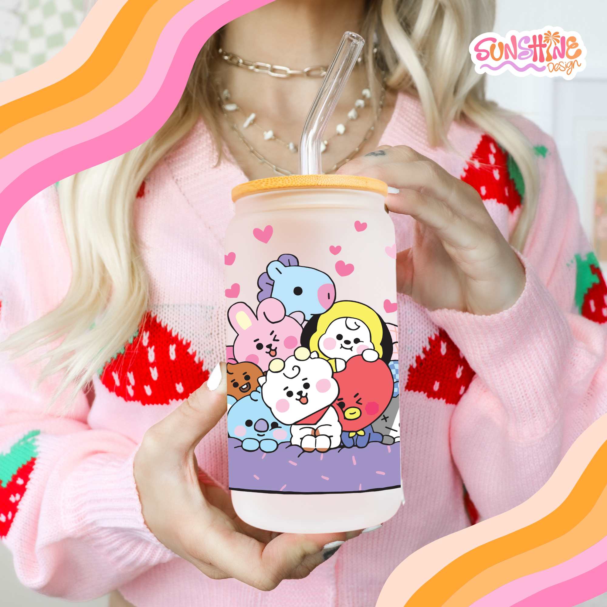 BTS Glass Cup 1