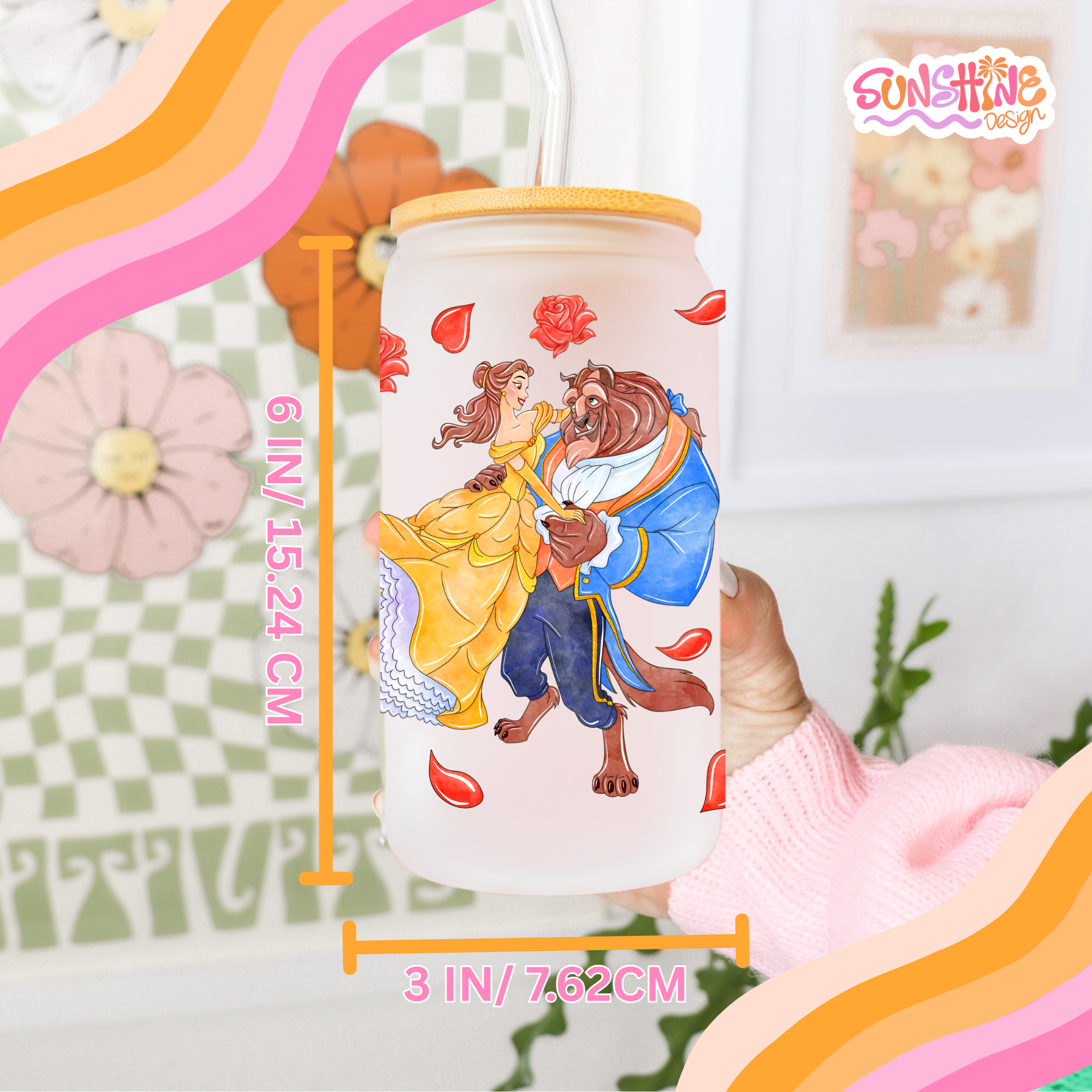 Enchanted Love Glass Cup 4