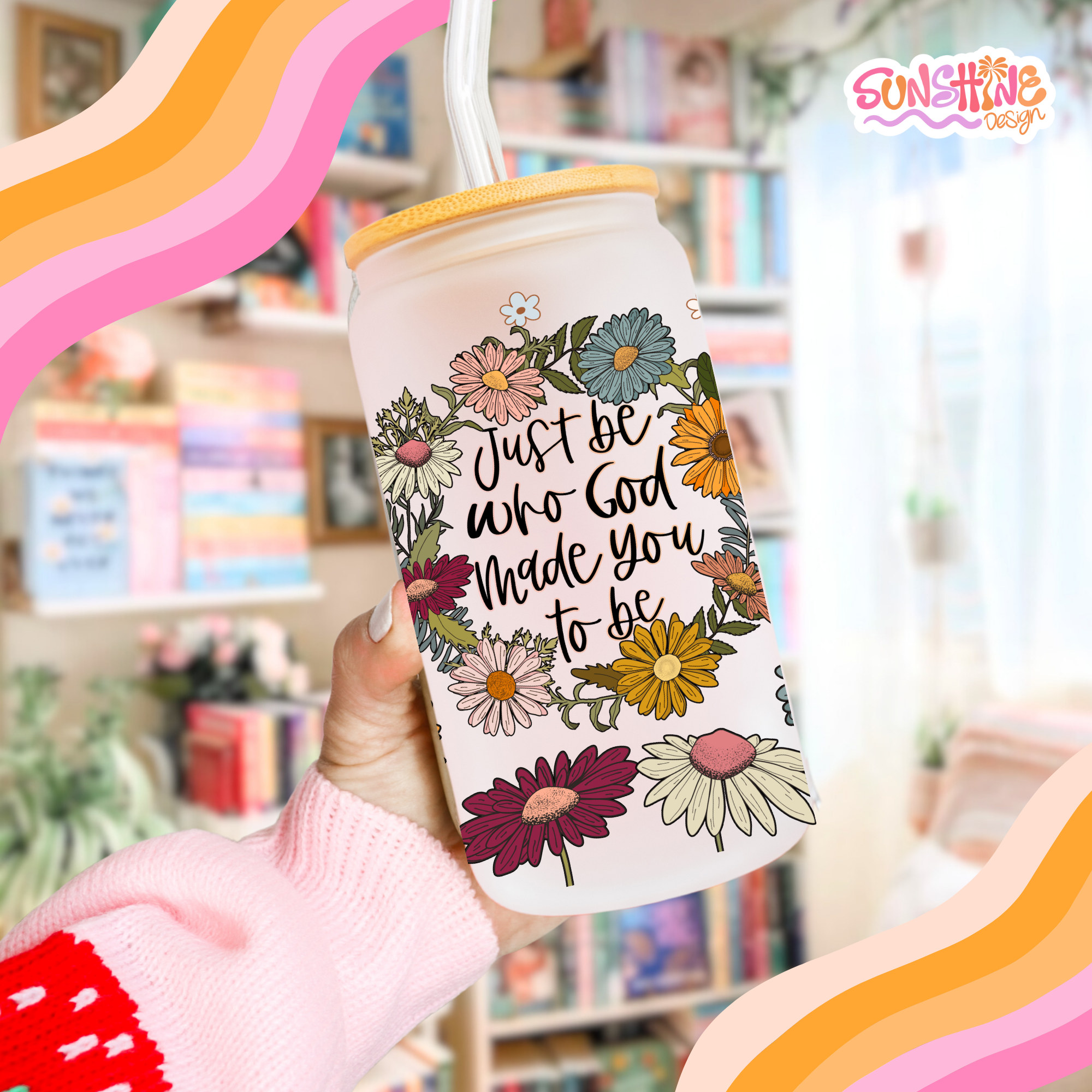 God Made You Glass Cup 2
