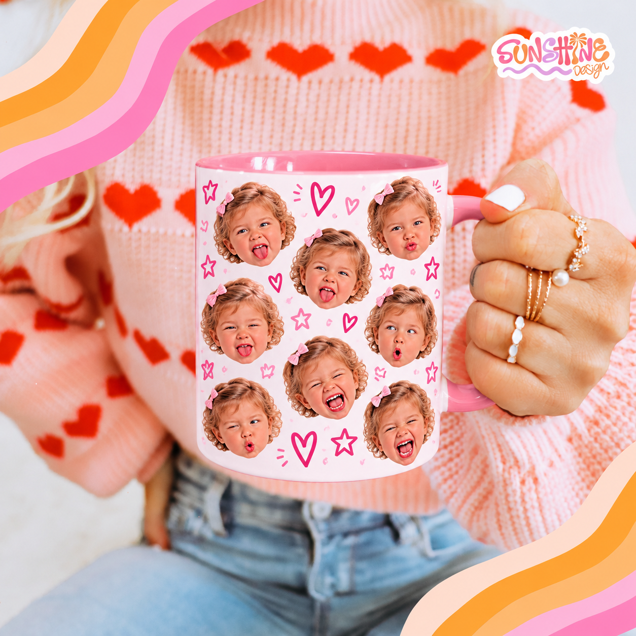 Personalized Funny Faces Mugs 3