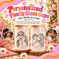 Personalized Family Glass Cups - Miniatura 1