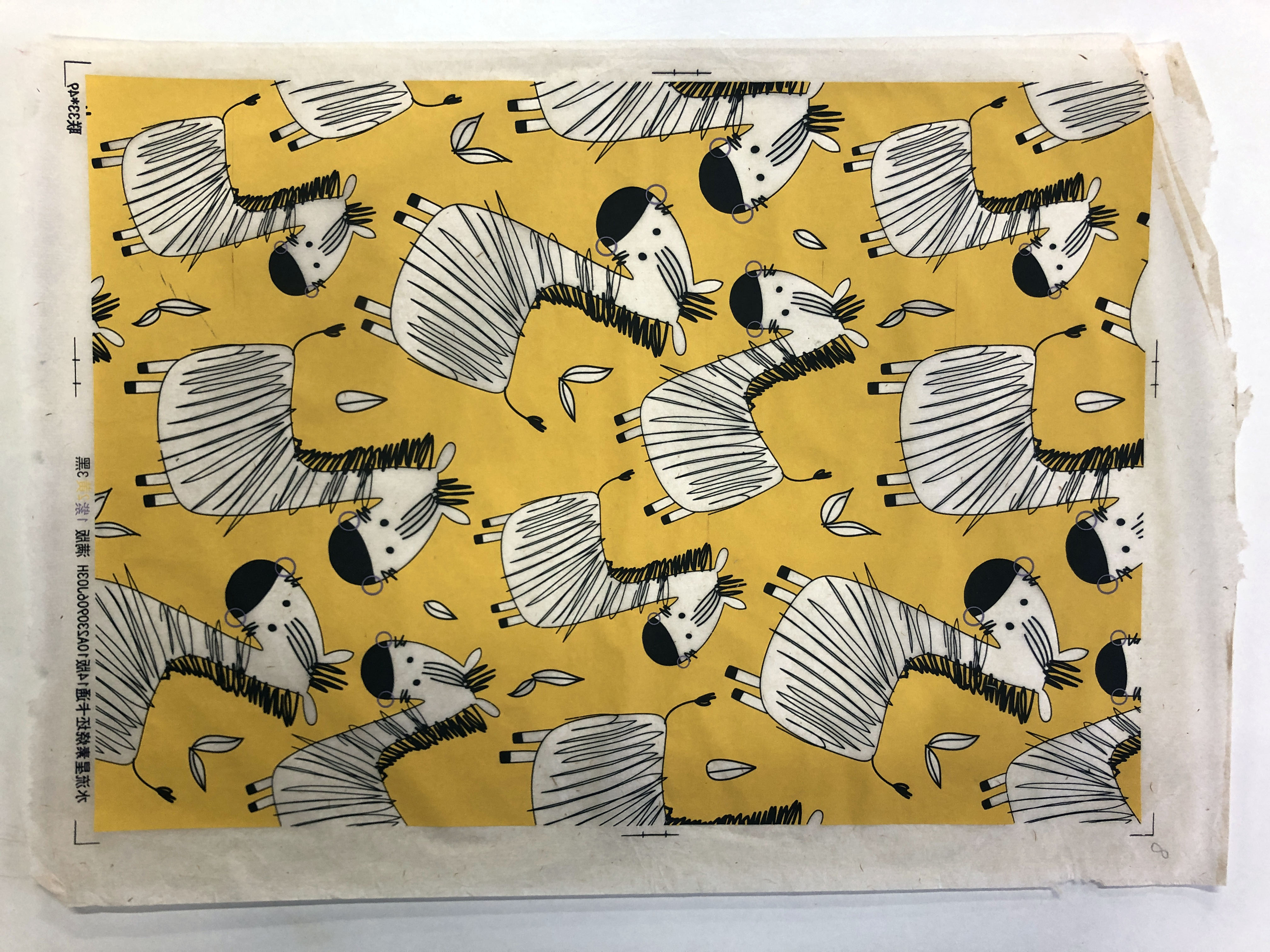 Decalce Decalque de underglaze (s8)