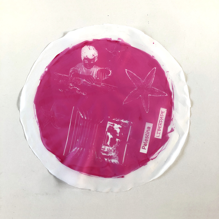 Malha de serigrafia personalizada 1