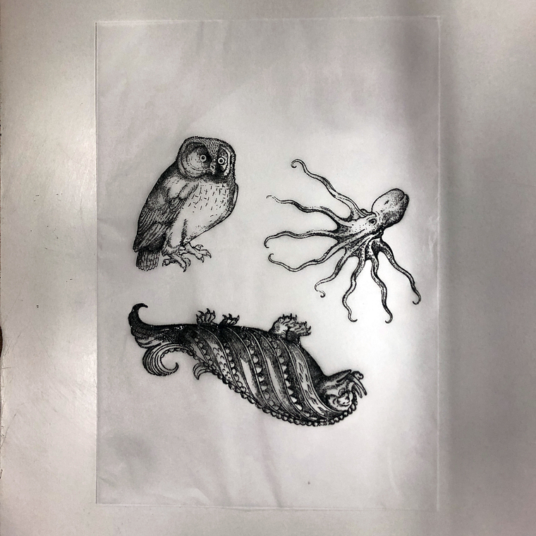 Underglaze decal (a21) 2