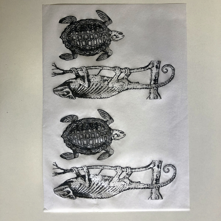 Decalque de underglaze (a30) 2