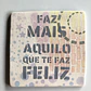 Stencil +Feliz 12x15cm - Thumbnail 8