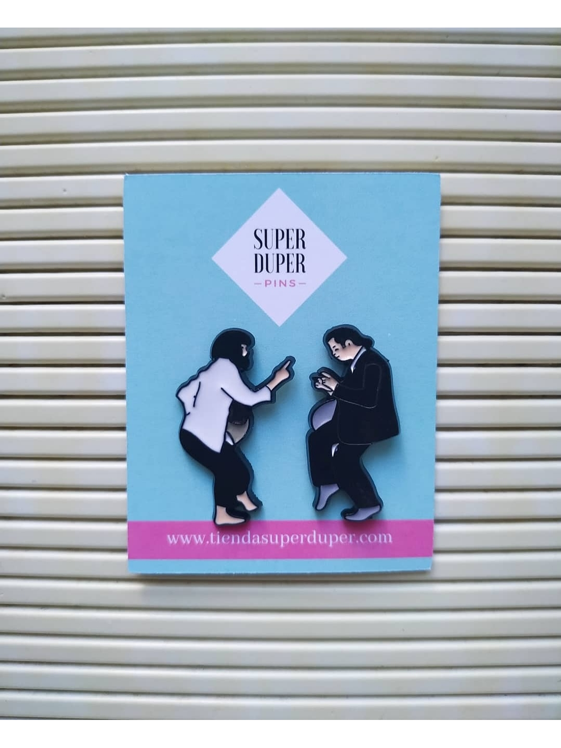 Mia Wallace y Vincent Vega - Pulp Fiction 1