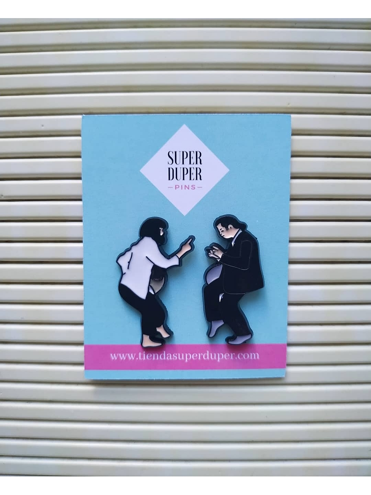 Mia Wallace y Vincent Vega - Pulp Fiction 1