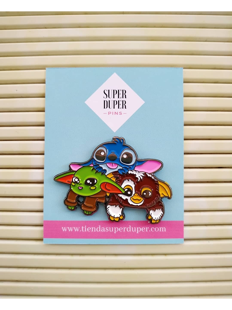 Stitch, Baby Yoda y Gizmo 1