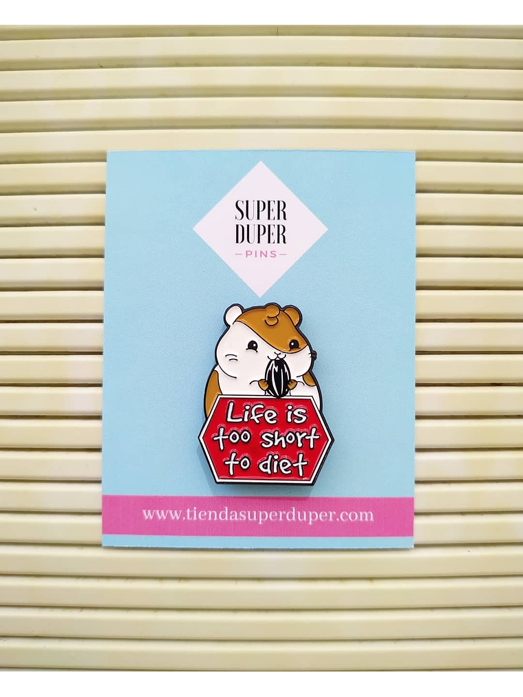 Hamster - Life is too short to diet 1