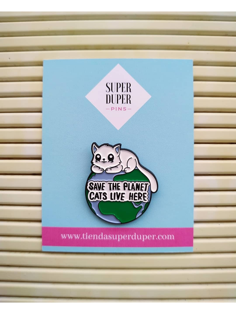 Save the planet, cats live here 1