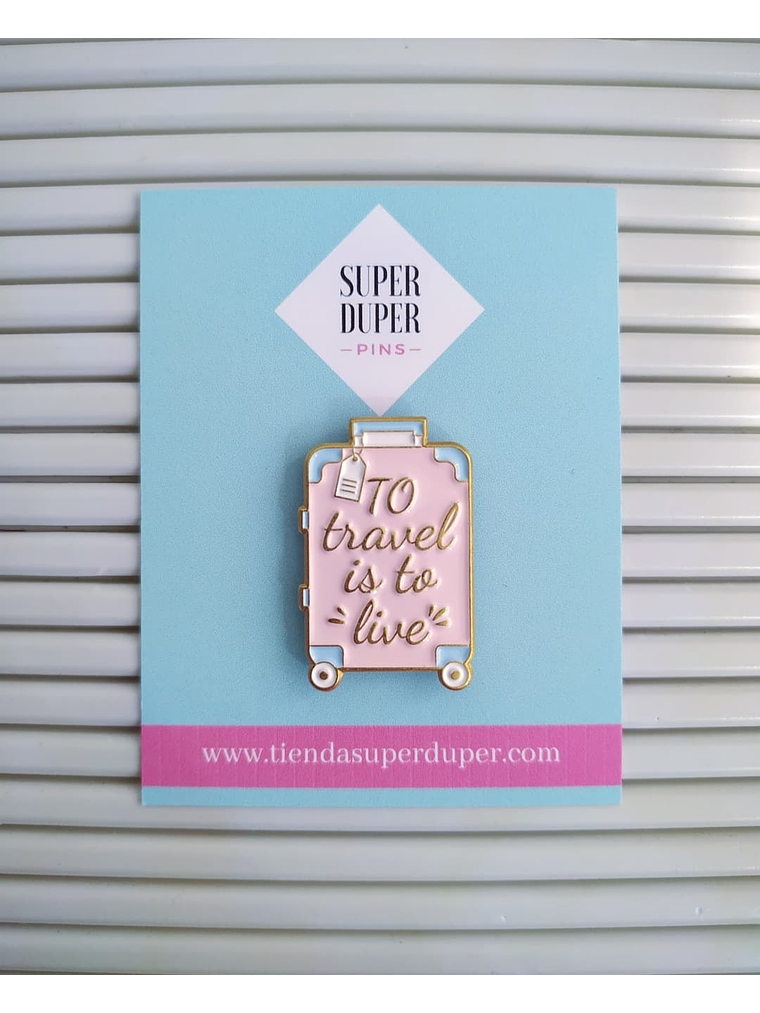 Maleta - To travel is to live 1