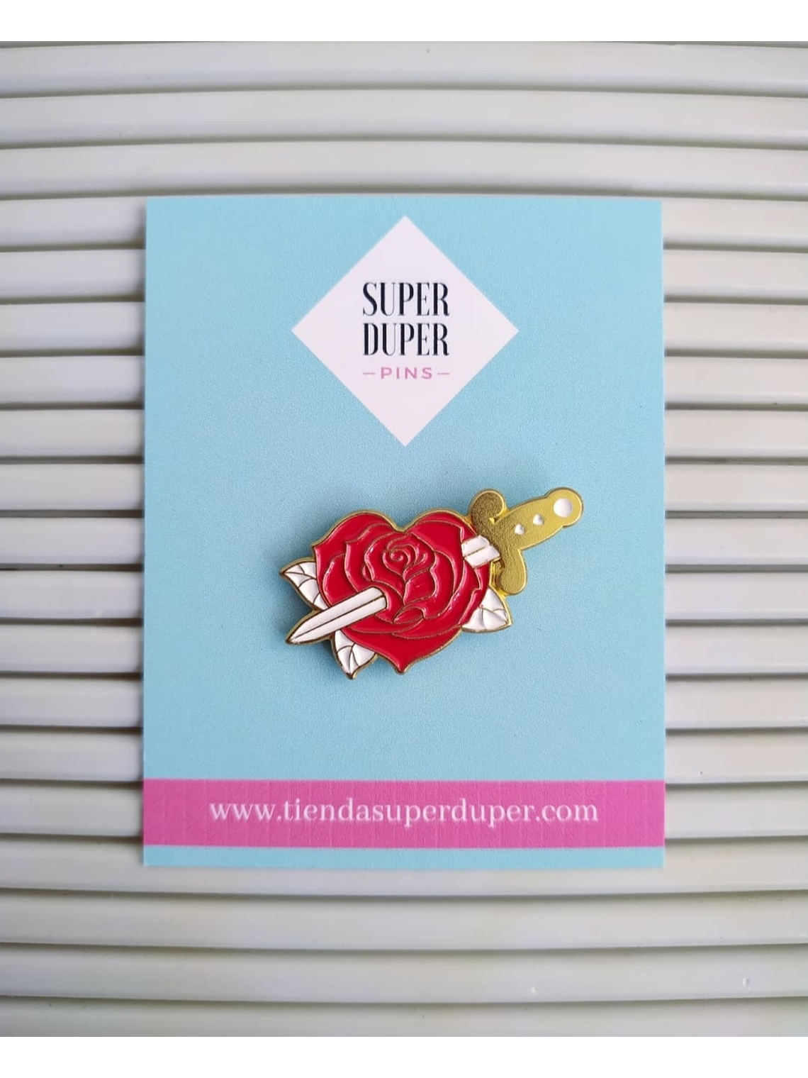 Corazón - Rosa y espada 1