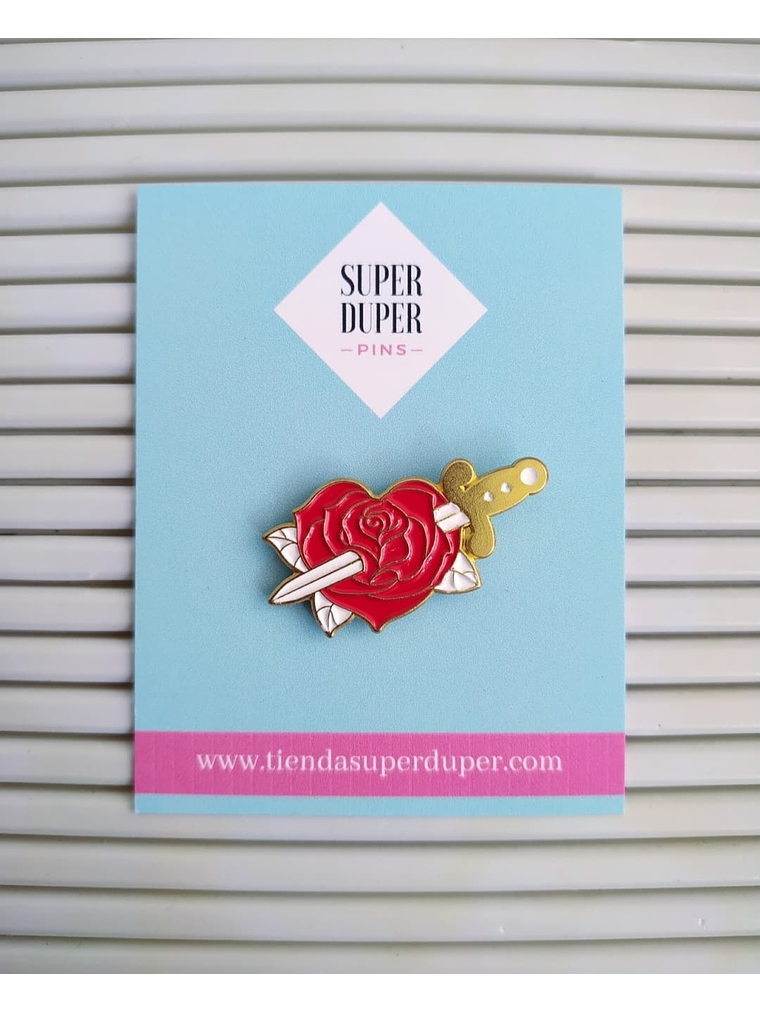 Corazón - Rosa y espada 1